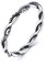 FOCALOOK Wellen Ring Damen Ringe Silber 925 Ringe Ineinander Verlobungsring Größe 67mm Stimmungsring Trauringe Schmuck für Verlobung