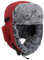 Winter Herren schottenkaro Pilotenmütze Flieger Ohrenklappen Hut Rotes schwarzes Gitter warm hat Trappermütze Bomber Cap