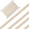 GORGECRAFT Cinta Elástica de Silicona de 10 Yarda X 15mm Banda Elástica de Silicona Antideslizante con Correa Elástica de Goma de 5 mm Cinturón para Manualidades Ropa Interior Sujetador Diadema