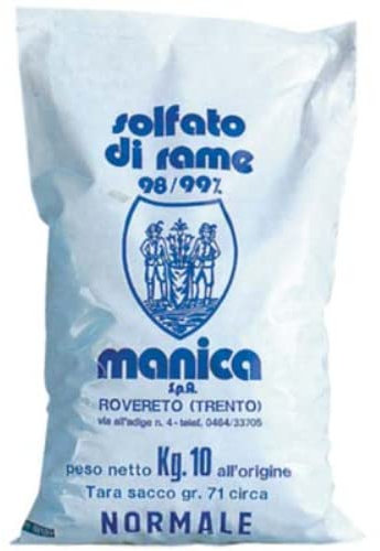 Solfato rame manica cf=kg 25 Manica