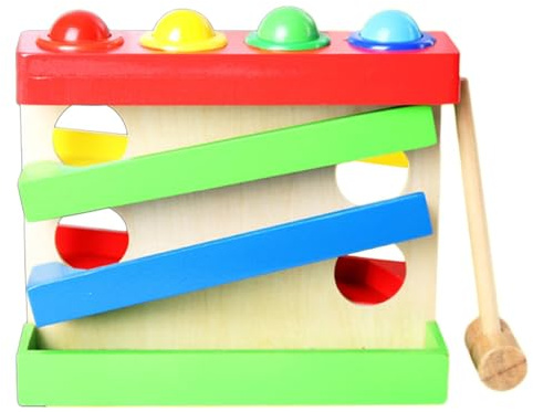 Generic Palla Da Corsa con Rampa con Martello per Bambine E Bambini di