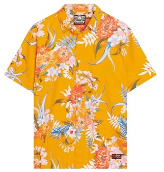 Superdry Herren Hawaiian Shirt R1 - S/S Hemd (M) (1er Pack)
