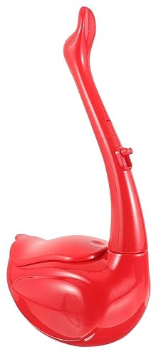 KOMBIUDA Toilet Cleaning Brush Set Toilet Brush Holder Disposal Brush with Long Handle for Settings