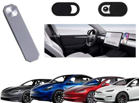 Manori Market Tesla Magnetic Phone Holder for Android Smartphones/Iphone - Model 3, S, Y, X, Tablet, Adjustable Extender, PhoneSIDE (Grey)