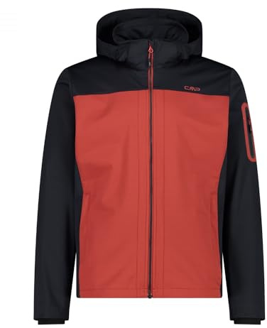CMP MAN Jacket Zip Hood Rust-Antracite - 58
