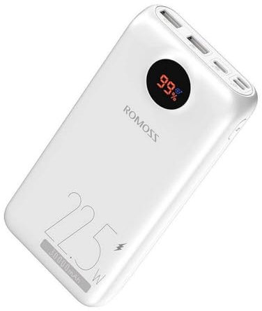 Powerbank Romoss PSW30PF 30000mAh, 22.5W (white)