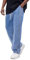 GINGTTO Herren Baggy Fit Jeans Weitem Bein Loose fit Straight Relaxed Jeanshose Male Regular Denim Streetwear Herrenhose Blau 30
