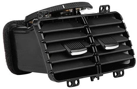 QUENPE Conjunto de ventilación de salida de aire acondicionado trasero de coche, for, for Golf, 5 MK5 6 MK6, for Rabbit 1KD819203 Rejilla de ventilación del tablero