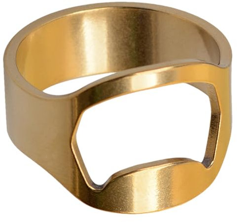 Bottle Opener, Finger Bottle Opener, Bottle Opener for Jewellery Rings, Can Opener, Fashion Jewellery, Beer Opener, Beer Bar Tool for Home, Travel, Camping