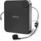 Giecy Amplifier Portable Hands-Free PA with 15W 1800mah Rechargeable Battery Microphone Ideal for Teachers, Tour Guides, Conferences, School Events, Seminars, Yoga,Education and more! (Black)