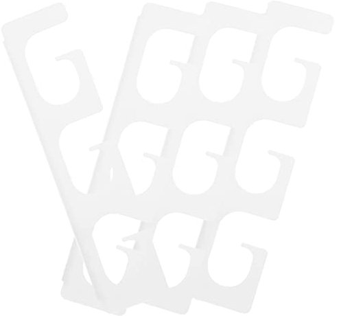 BCOATH 2 Stück Angelrutenhalter Deckenhalter Aus Robustem Kunststoff Wandmontage Angelrutenständer Für 6 Ruten Platzsparende Aufbewahrung Für Garage Und Angelzubehör