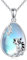 YAFEINI Waschbär Kette 925 Sterling Silber Süße Halskette mit Waschbär Anhänger und Mondstein Waschbär Tier Schmuck Geschenke für Damen(Waschbär Kette)
