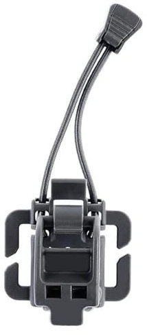 Mkiujhn Locker Gear Clip - Hunting Clip Belt Hook Key Multipurpose Fastener,Hiking Accessories Clipping Gear to Backpack Engineering Shovel Ice Axe Clip for Backpack