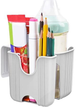Organisateur de siège de voiture pour enfant, porte-gobelet de siège de voiture,Porte-gobelet pour siège d'auto pour poussette | Outil de stockage automatique de conception compacte pour stylos, crayo