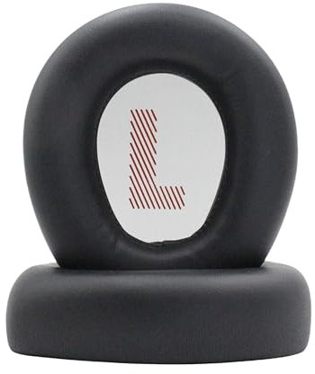 Replacement Ear Pads Compatible with JBL Quantum 910 Quantum 910X Quantum 910P Headphone Ear Pads, Soft Protein Leather Replacement and Repair Headphone Accessories (Black + red)