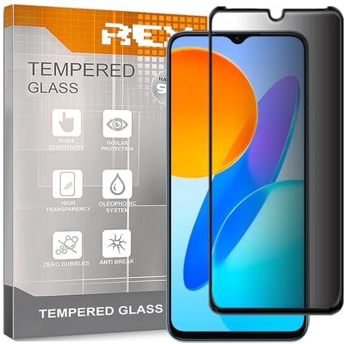 Protector de Pantalla Antiespía para XIAOMI REDMI 10C - Poco C40 - REDMI 12C, Cristal Vidrio Templado Premium