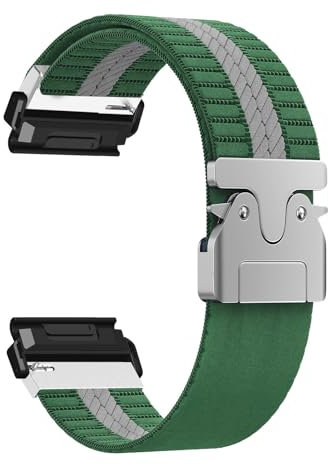 Nylon Armbänder für Coros Vertix 2 Armbänder Verstellbares Nylon Sport für Coros Vertix 2 Armbänder Herren Damen Atmungsaktiv Ersatzarmband Kompatibel mit Coros Vertix 2 Armbänder (2)