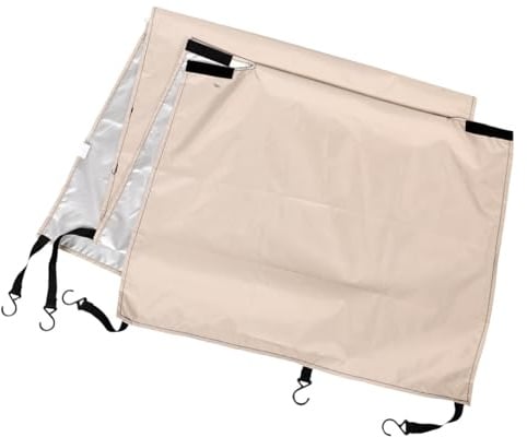 PRETYZOOM Robuste Wasserfeste Motorradabdeckung 72 X 220cm aus Oxford Gewebe für Roller E-Bikes und Fahrräder Ganzjähriger Regenschutz und UV Schutz für Außenbereich