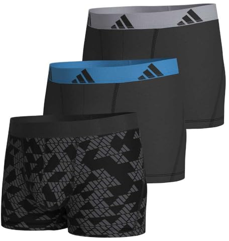 Adidas Herren Trunk (3PK) - Active Flex Cotton - bequeme Unterwäsche