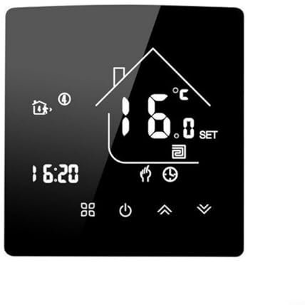 Innovador termostato inteligente para un ajuste remoto de temperatura sin esfuerzo en casa