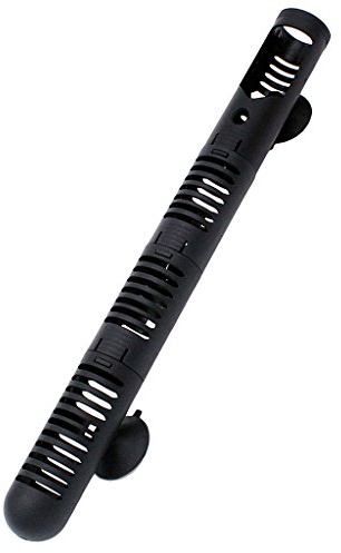 Plastic Aquarium Water Heater Warmer Protector Guard 30.5 cm High Black