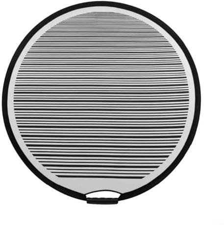 Alanmoship Panneau de débosselage circulaire pliable de 80 cm pour voiture sans peinture Outil de réparation de bosses avec sac de transport Noir
