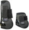 HKM 91999191.0643 Springgamaschen und Streichkappen, 4er Set, Genua, schwarz