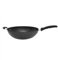 SQ Professional Ultimate Carbon Steel- Non Stick Deep Stir Fry Pan for Induction Gas- Electric - Halogen - Ceramic & Induction Hobs - Frying Pans - Saute Pan - (34cm)