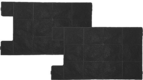 Ersatzfilter für Amica KF 17145 - Kohlefilter für Umluftbetrieb - Kassettenkohlefilter für Umluft-Abzugshauben - 2er-Pack