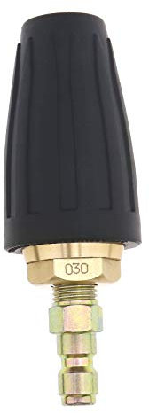 SING F LTD Nettoyeur haute pression 3000 PSI 6,35 mm à connexion rapide buse turbo buse turbo 207 bar buse rotative compatible avec pulvérisateur 030