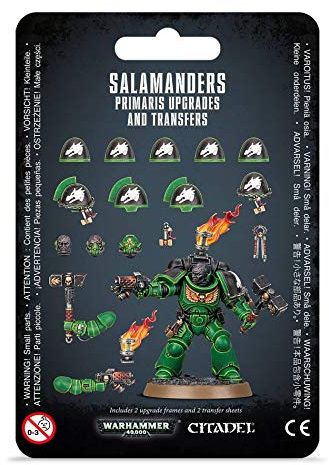 Games Workshop - Warhammer 40,000 - Actualizaciones y transferencias de Salamanders Primaris