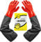 Haiou Pond Gloves, Long Arm Waterproof Gloves,Long Rubber Gloves for Men and Women，61cm/24''-Red