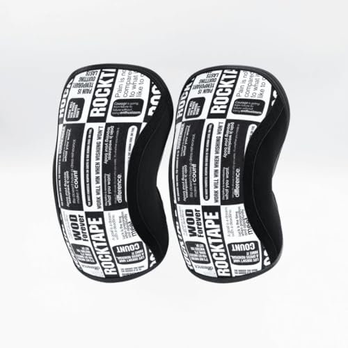 RockTape Assassins Ginocchiere 5mm - Supporto al Ginocchio in Neoprene per Compressione, Calore e Stabilità Durante l’Allenamento Intenso, Manifesto, Medium
