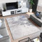 TAPISO Sky Teppich Kurzflor Modern Grau Beige Blau Meliert Verwischt Design Wohnzimmer Schlafzimmer Riss Abstrakt ÖKOTEX 300 x 400 cm