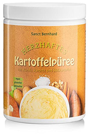 Sanct Bernhard Kartoffelpüree | Vegan | Kürbis, Karotte & Süßkartoffel | 500g