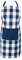 Asquare Kochschürze 65x85cm - Atmungsaktive Schürze 100% Baumwolle - Verstellbare Küchenschürze mit 2 großen Taschen - Cooking Apron - Grillschürze für Damen und Herren