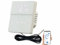 Thermostat connecté et intelligent pour chauffage au sol avec commandes vocales - coloris blanc [revolt]