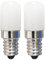 LATRAT - Lote de 2 bombillas LED E14 para frigorífico, 2 W, color blanco frío, 6500 K, bombilla LED nevera E14
