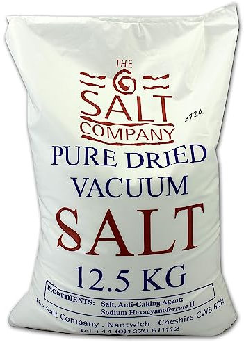 The Salt Company Pure Dried Vacuum Salt | Suitable for Various Application | 12.5kg