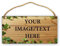 Panneaux en bois personnalisés Panneau en bois à suspendre personnalisé Panneau de bienvenue personnalisé Panneau de texte personnalisé pour ferme, maison, magasin, café, garage, pub, art mural 6 x 12