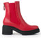 CHATTAWAK 16 cm, Stivali alla Moda Donna, Rosso, 36 EU