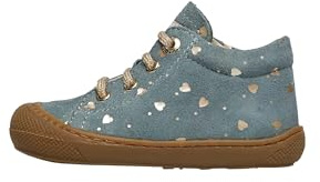 NATURINO Cocoon 0-24 Girls' First Step Shoes, Sage, 2 UK Child Verde