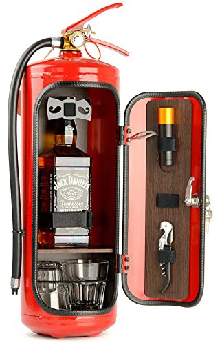 TMXKOOK Mini-Feuerlöscher-Desktop-Dosenleiste – lustige Simulationsform-Ornament für Heimdekoration und Party-Atmosphäre