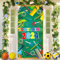 Einschulung Banner Deko Schulkind 2024 Schulanfang Banner Alles Gute Zum Schulanfang Banner Schulkind Girlande Banner Willkommen für Kinder Mädchen Jungen Schulanfang Deko 180x90cm (Grün)