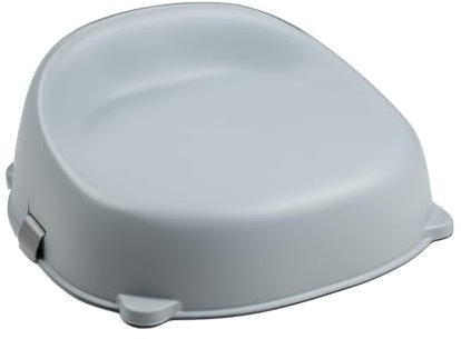 THERMOBABY - Rehausseur de chaise EASY - Rehausseur - Enfant de 3 à 6 ans (ou jusqu'à 30 Kg) - Confortable - Léger et Transportable - facile d'installation - Gris Charme - Fabriqué en France
