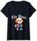 Damen Cavachon Hundejacke The Boss, cooles Outfit für Hunde T-Shirt mit V-Ausschnitt