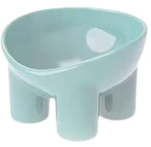 Cuenco de comida de color con patas gruesas y pies altos, suministros de agua para perros P, comida de 4 colores, K0k1, plato de comida de grado alimenticio