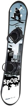 Oshhni Kinder Snowboard mit verstellbaren Bindungen