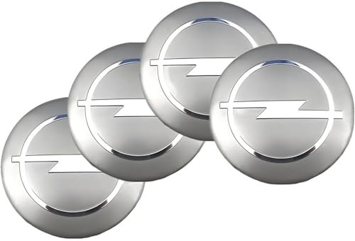 Nabendeckel Radkappen für Opel Corsa D E Crossland Crossland X Mokka/Mokka X,Radkappen dekorative Felgenkappen Felgen-Staubschutz Radnabenkappen,A