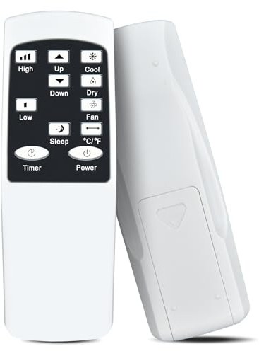 Universal Portable Air Conditioner Unit Remote Control (Please Make Sure Your Old Remote is Matching with Pic)